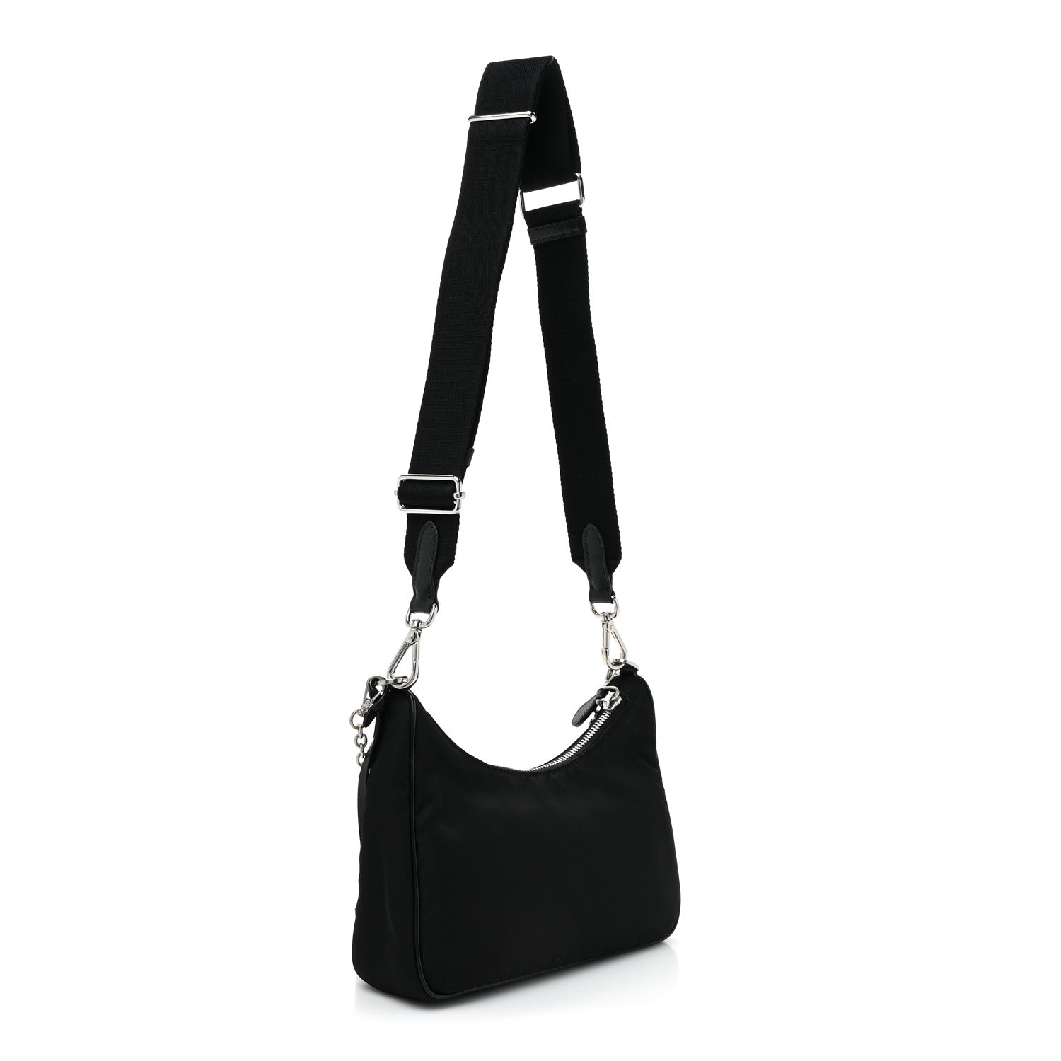Prada Nylon Re-Edition 2005 Shoulder Bag Black 3 of 10