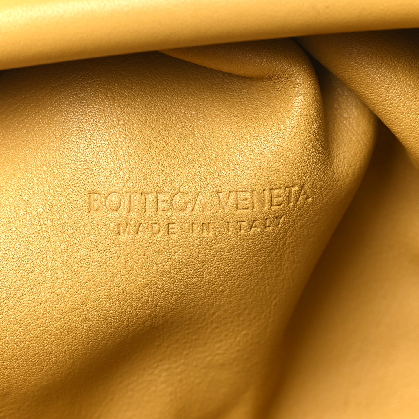 Butter Calfskin The Mini Pouch Butterscotch