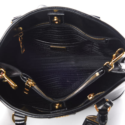 Prada Saffiano Vernice Open Promenade Tote Black 8 of 8