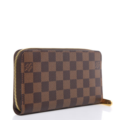 Louis Vuitton Damier Ebene Zippy Wallet 3 of 7