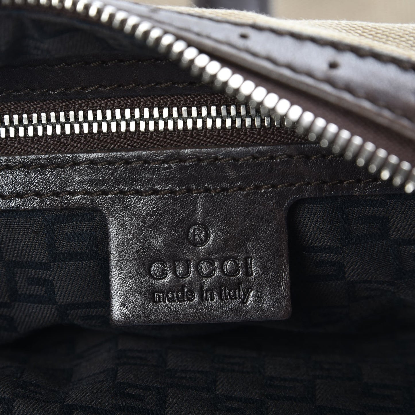 Canvas Web GG Reins Hobo Brown