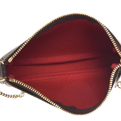 Louis Vuitton Damier Ebene Mini Pochette Accessories 5 of 7