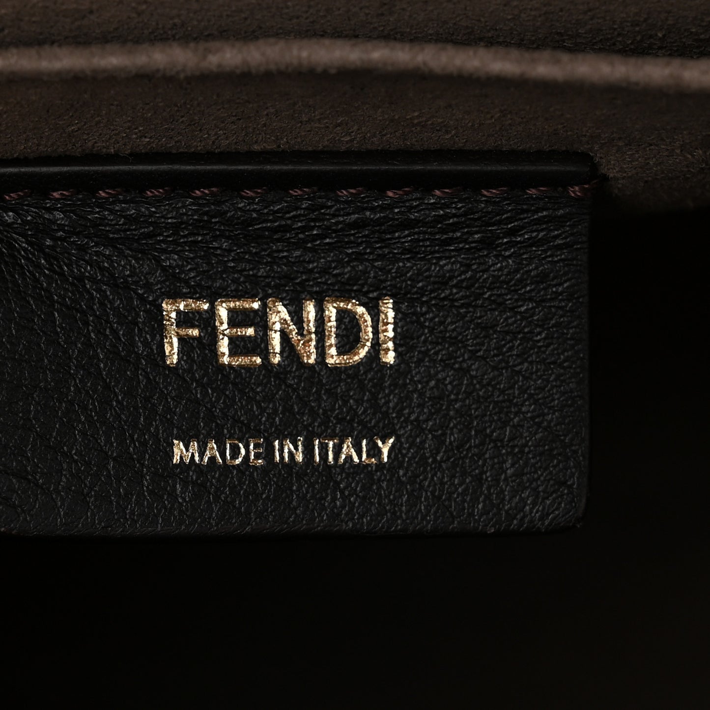 Vitello Century Opaco F is Fendi Kan I Shoulder Bag Blue Beige Black
