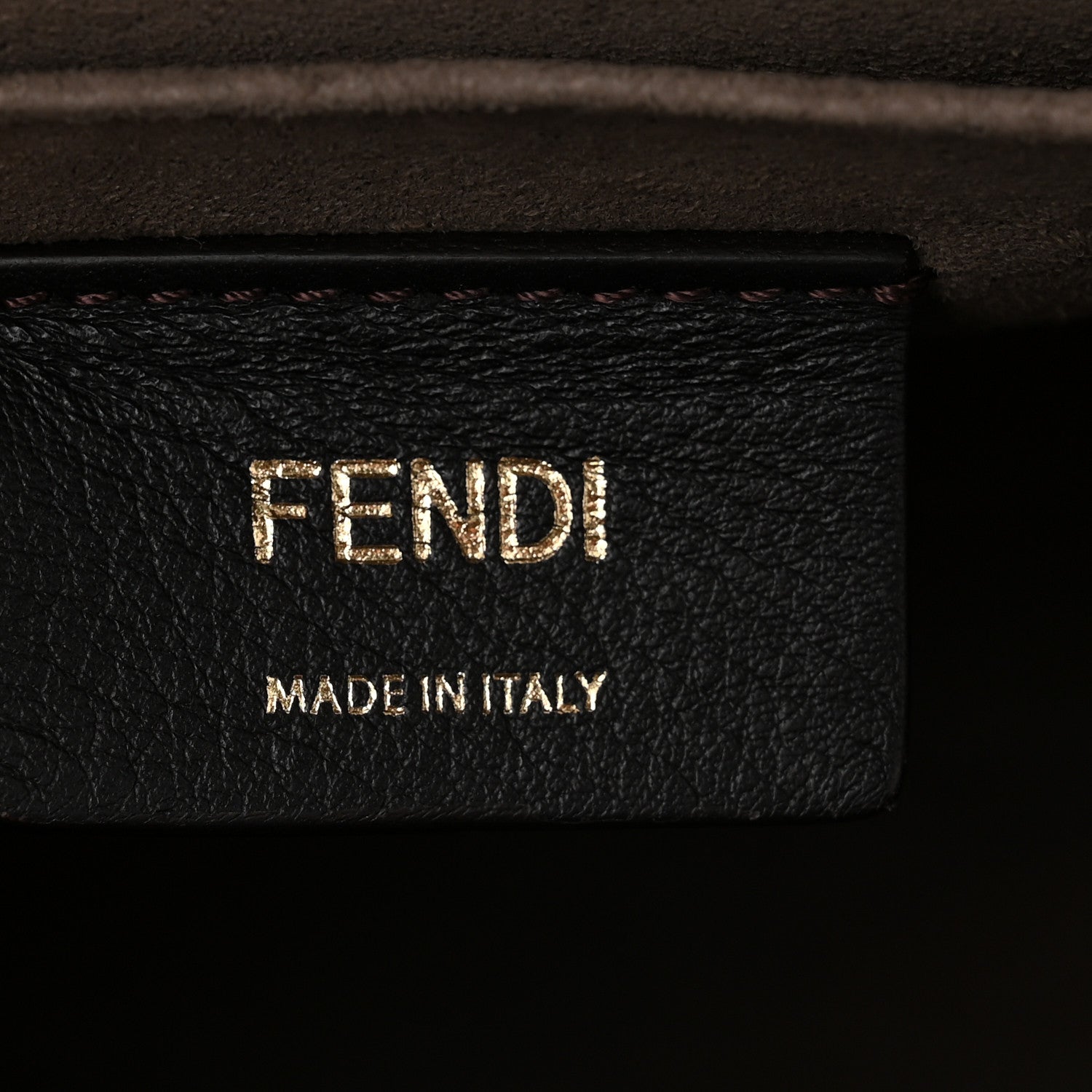 Fendi Vitello Century Opaco F is Fendi Kan I Shoulder Bag Blue Beige Black 6 of 10