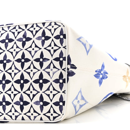 Louis Vuitton Monogram Canvas By The Pool Okinawa 2.0 Neverfull GM Blue 11 of 13