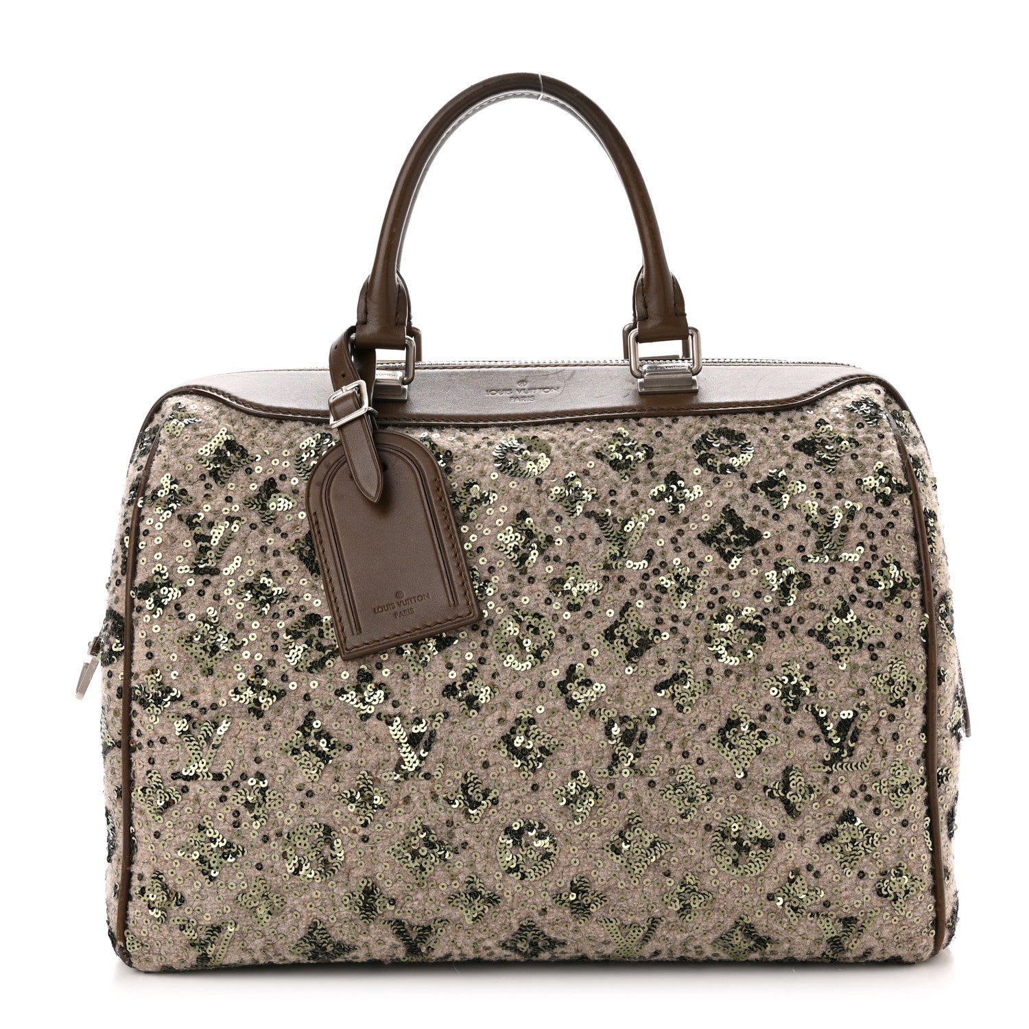 Louis Vuitton Sequin Monogram Sunshine Express Speedy Kaki 1 of 10