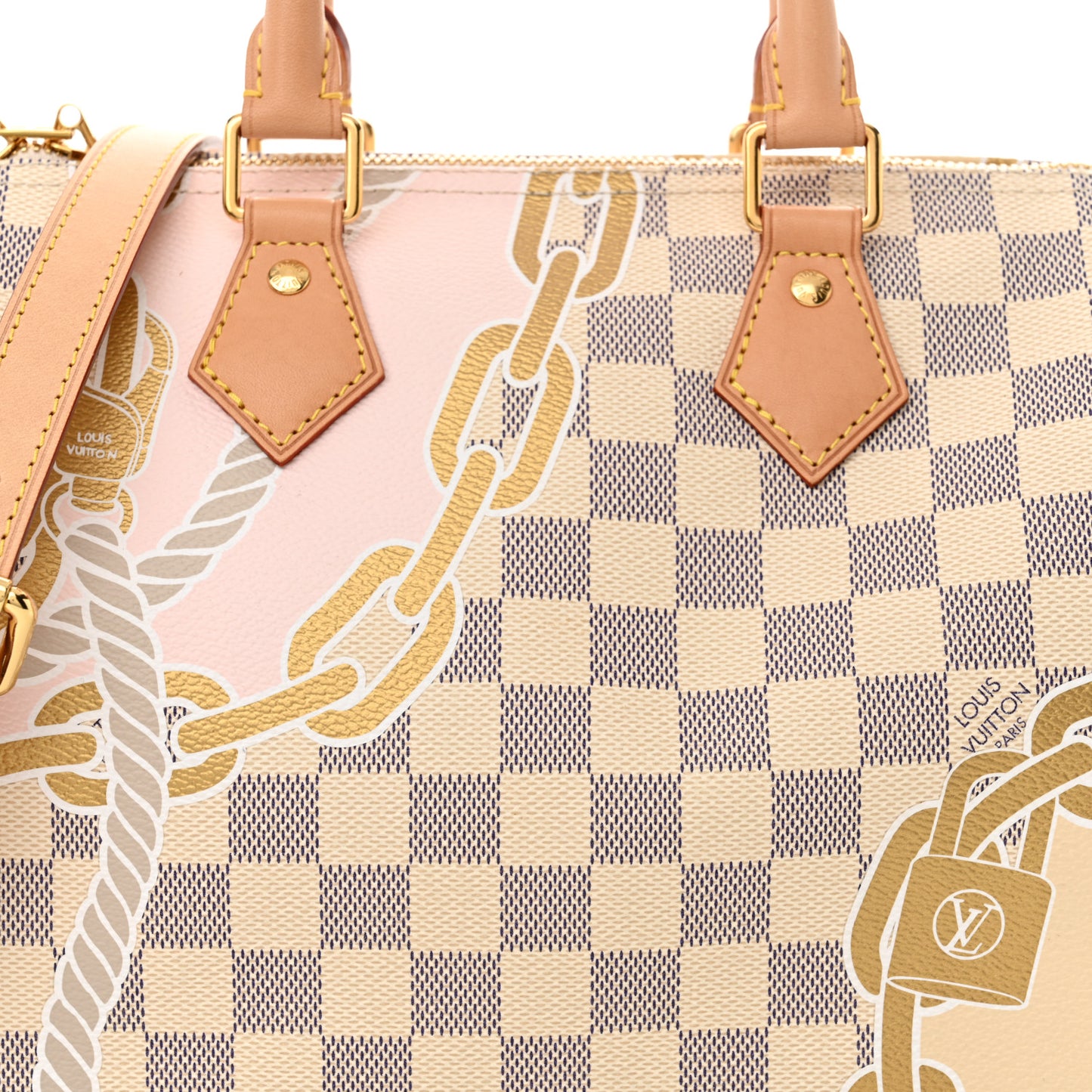 Damier Azur Nautical Speedy Bandouliere 25