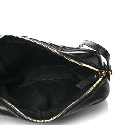 Saint Laurent Calfskin Matelasse Monogram Lou Camera Bag Black 5 of 10