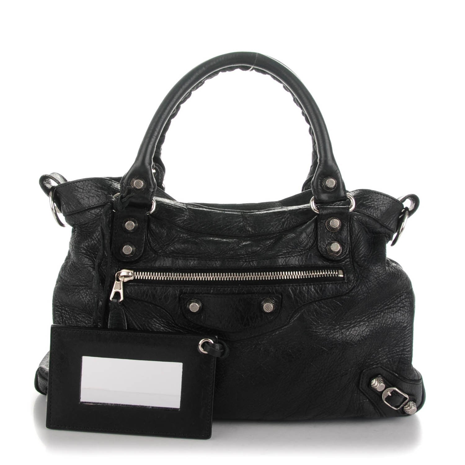 Balenciaga Agneau Giant 12 Silver Hardware Town Black 1 of 13