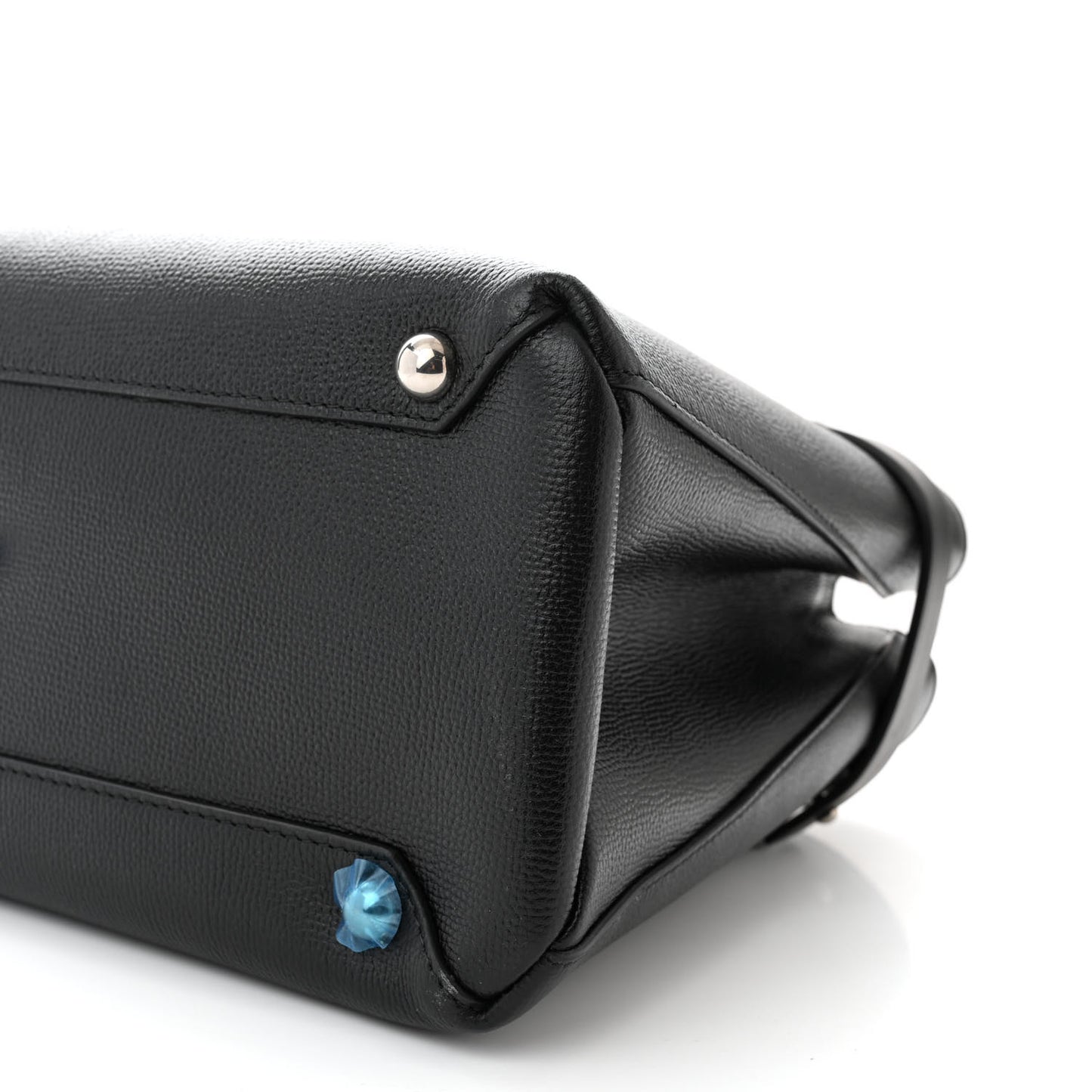 Derby Calfskin House Check Medium Banner Tote Black