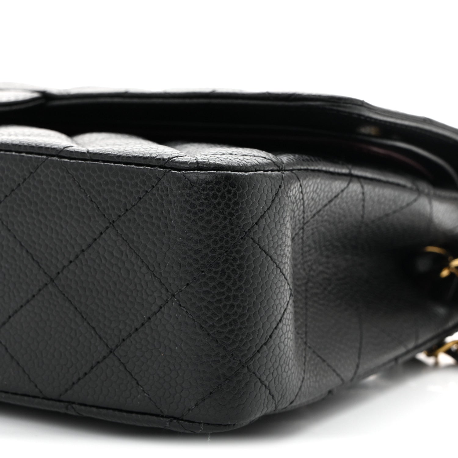 Chanel Caviar Quilted Medium Double Flap Black 10 of 10