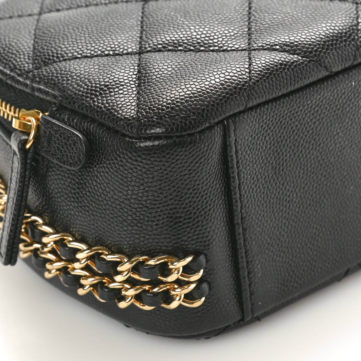 Chanel Caviar Quilted Mini CC You Camera Case Black 9 of 10
