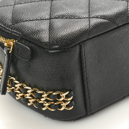 Chanel Caviar Quilted Mini CC You Camera Case Black 9 of 10