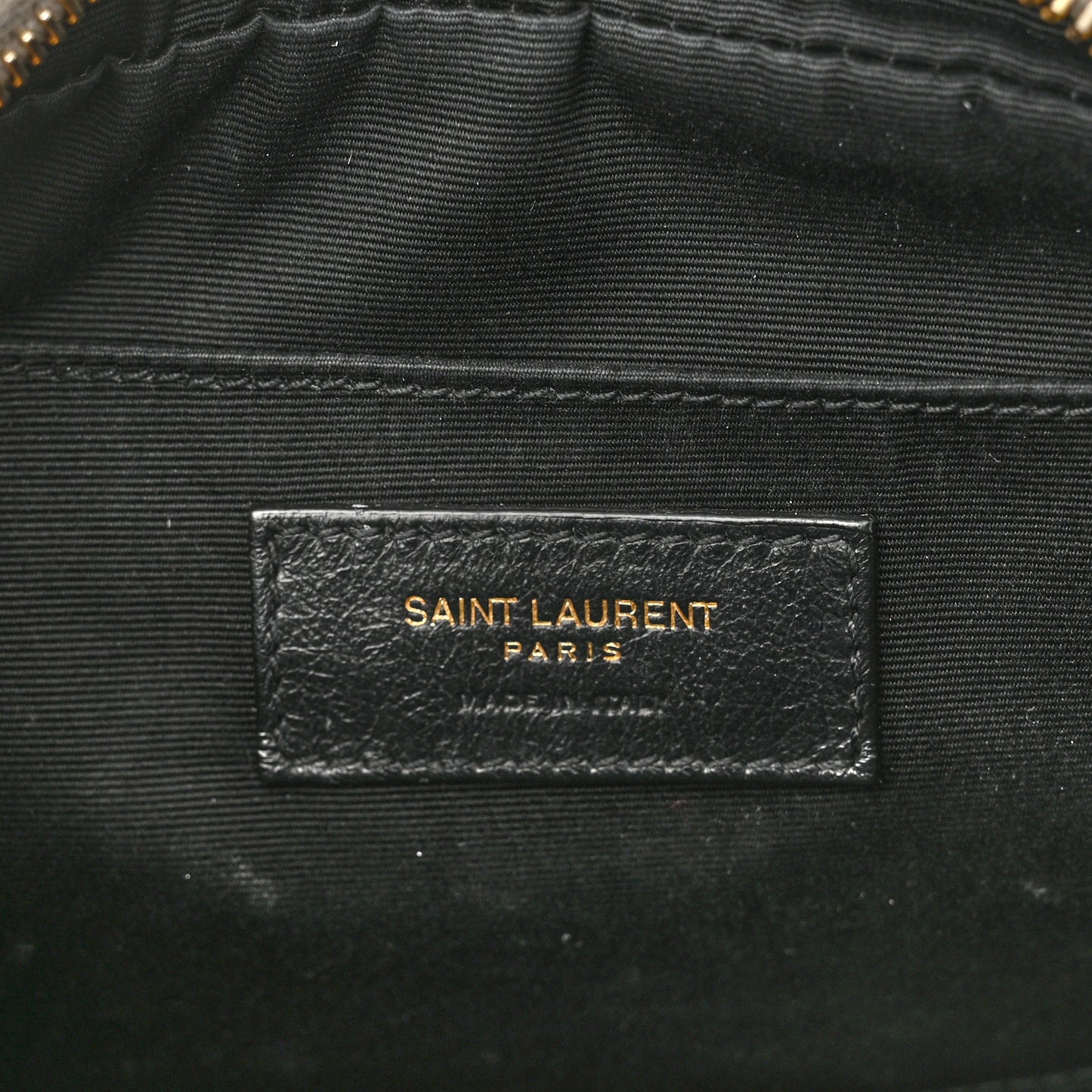 Calfskin Matelasse Monogram Lou Camera Bag Military Olive