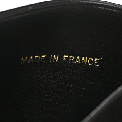 Chanel Goatskin CC Card Holder Black 7 of 9