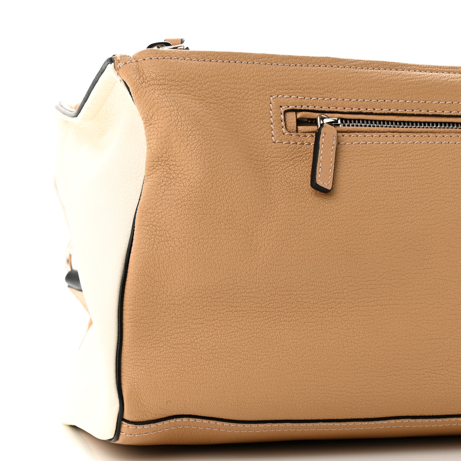 Givenchy Sugar Goatskin Medium Bi-Color Pandora Light Beige 9 of 10