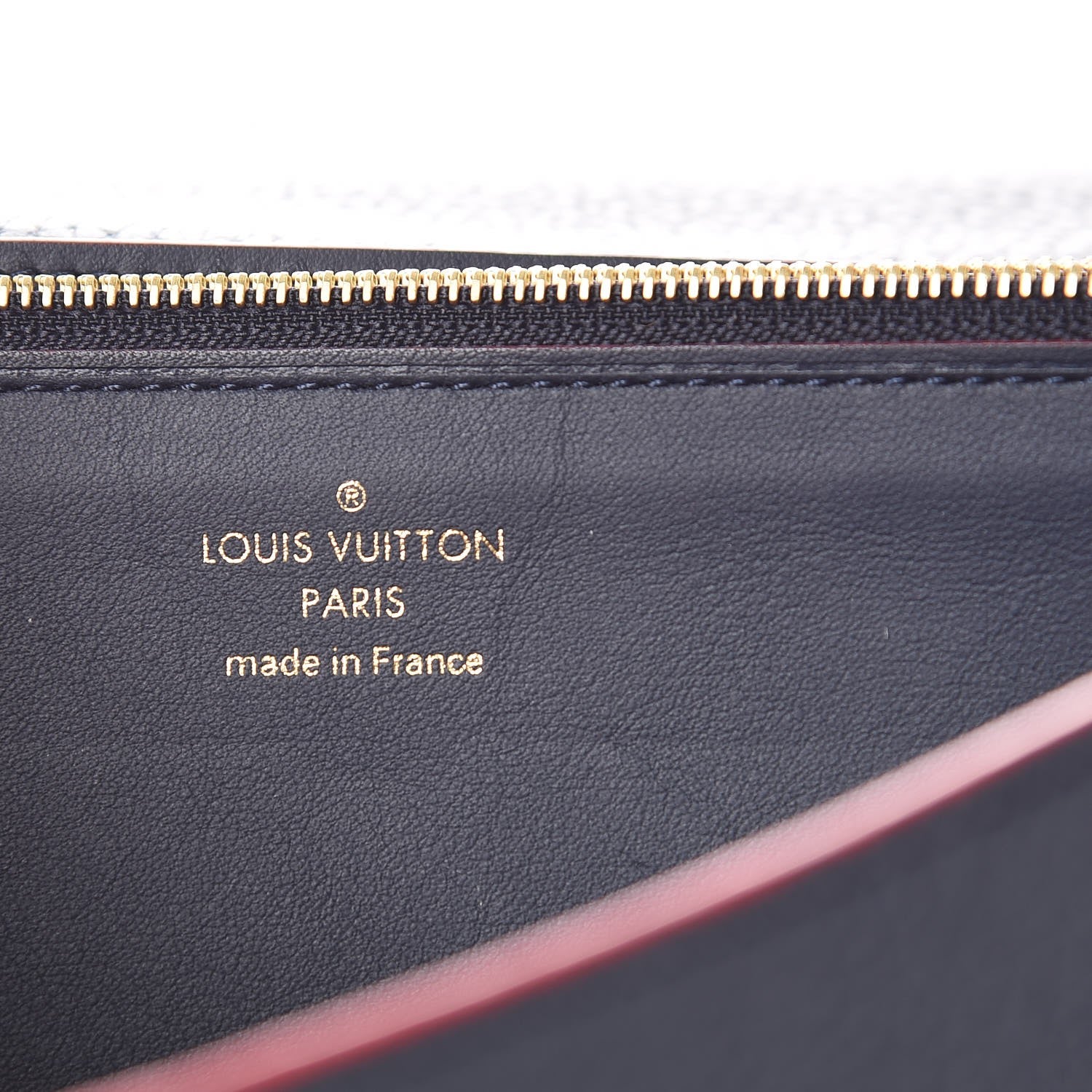Louis Vuitton Taurillon Capucines Wallet Blue Marine 6 of 7