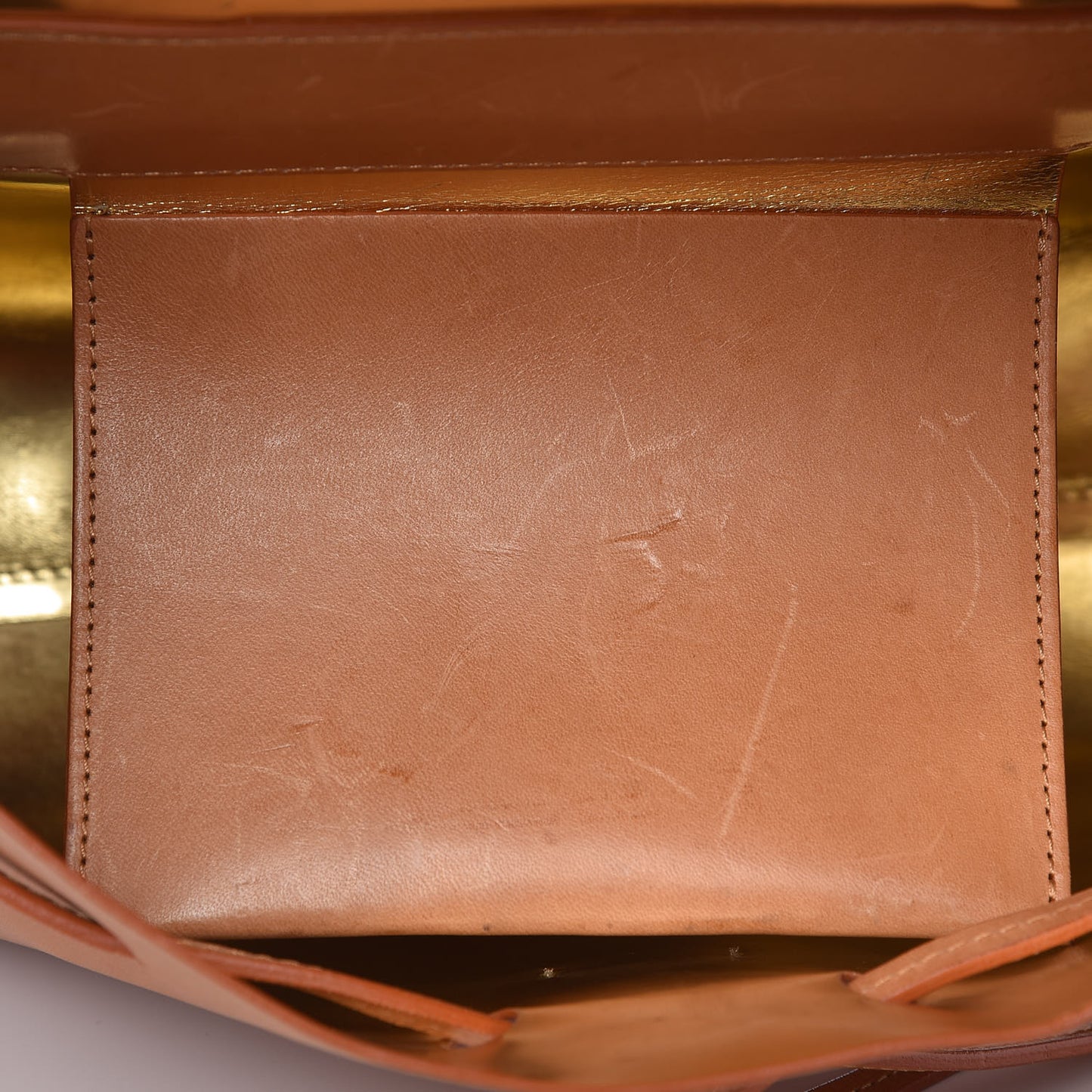 Calfskin Mini Lady Bag Camello Rosa