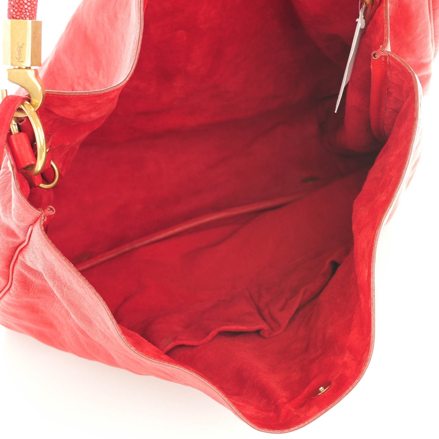 Sheepskin Stingray Large Roady Hobo Red