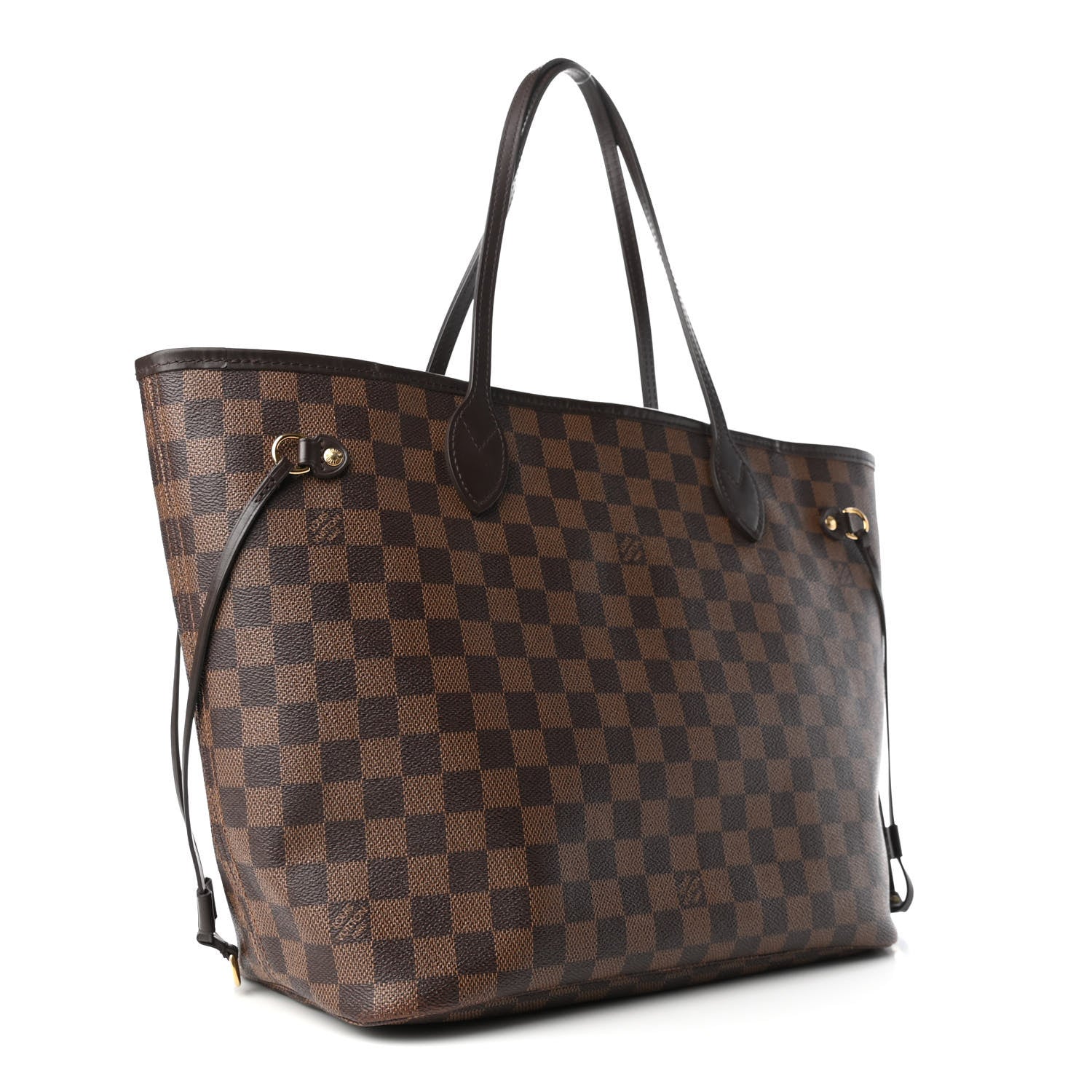 Louis Vuitton Damier Ebene Neo Neverfull MM Rose Ballerine 2 of 4