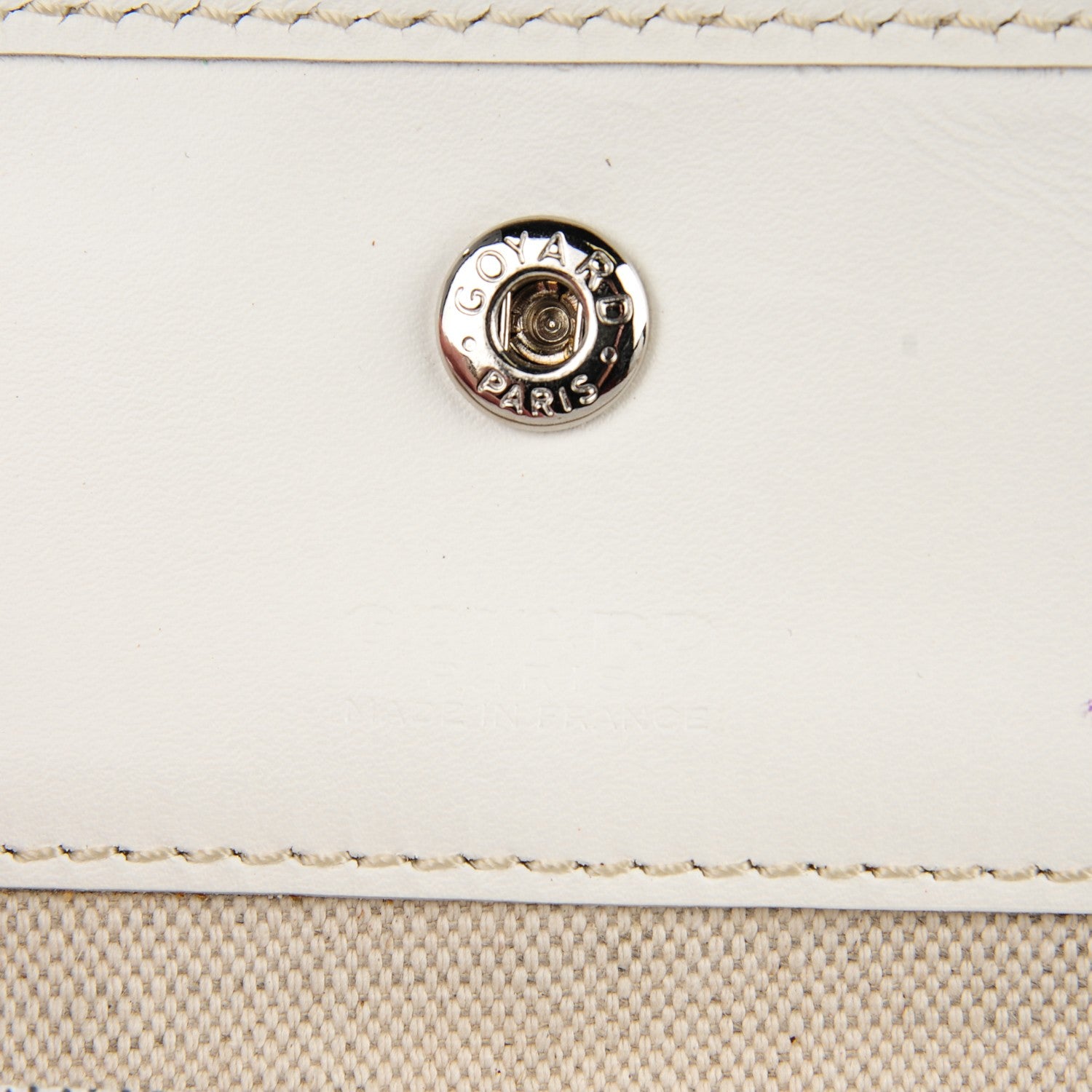 Goyard Goyardine Saint Louis GM White 6 of 7