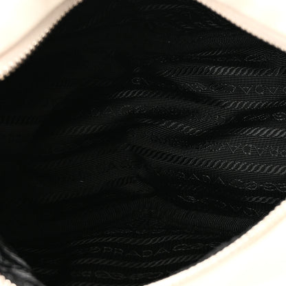 Prada Grace Lux Triangle Shoulder Bag White 5 of 9