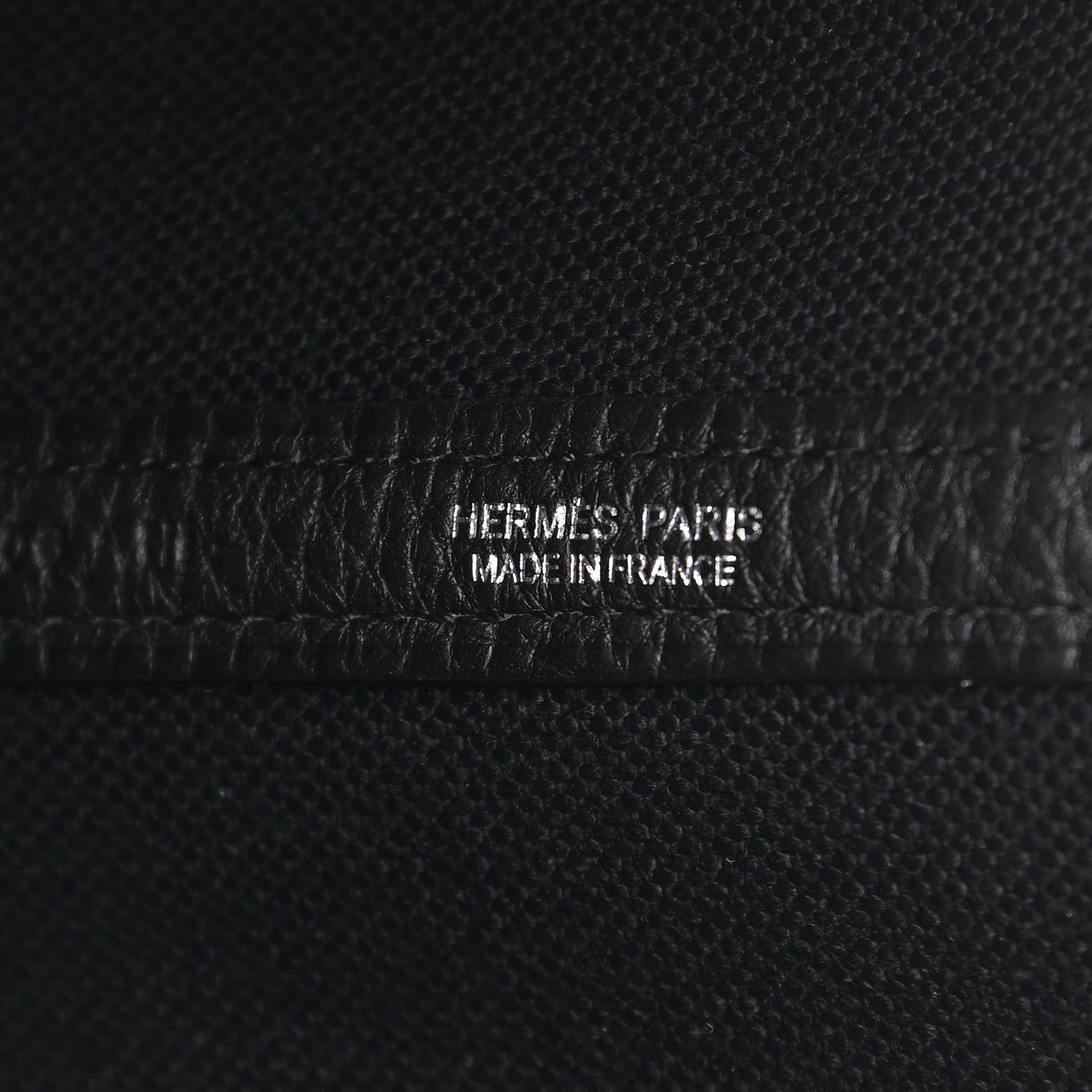 Hermes Toile Militaire Negonda Garden Party Tote 36 MM Black 6 of 9