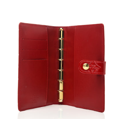 Louis Vuitton Vernis Small Ring Agenda Cover Pomme D'Amour 4 of 6