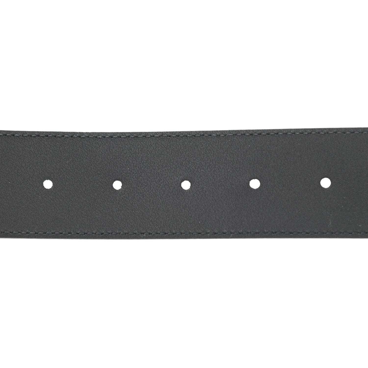 Gucci Plutone Calfskin Palladium Double G 40mm Belt 105 42 Black 4 of 10