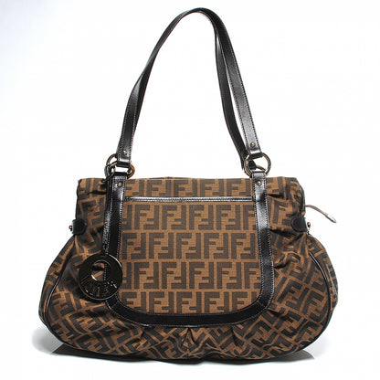 Fendi Zucca Large Chef Shopper Tote Tobacco 5 of 11
