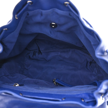 Chanel Lambskin Quilted Large Urban Spirit Backpack Blue 5 of 10