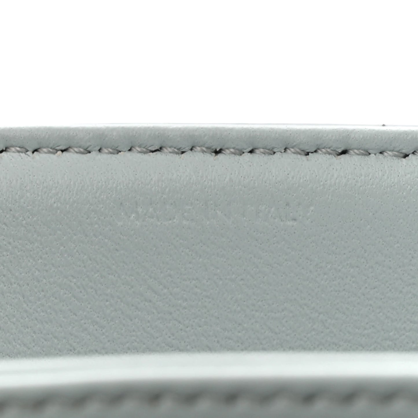 Shiny Calfskin Medium Triomphe Soft Blue