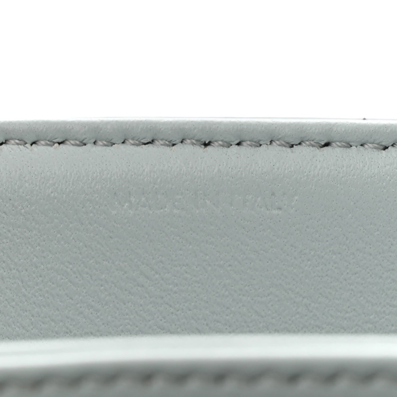 Celine Shiny Calfskin Medium Triomphe Soft Blue 7 of 11