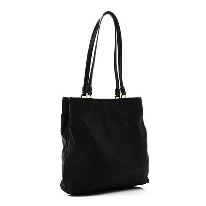 Prada Tessuto Nylon Saffiano Tote Black 3 of 9