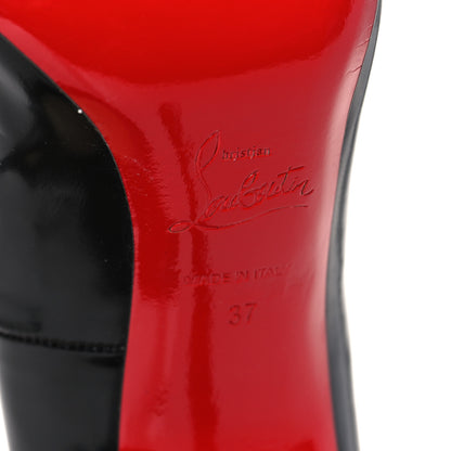 Christian Louboutin Patent Fifille 100 Pumps 37 Black 7 of 8