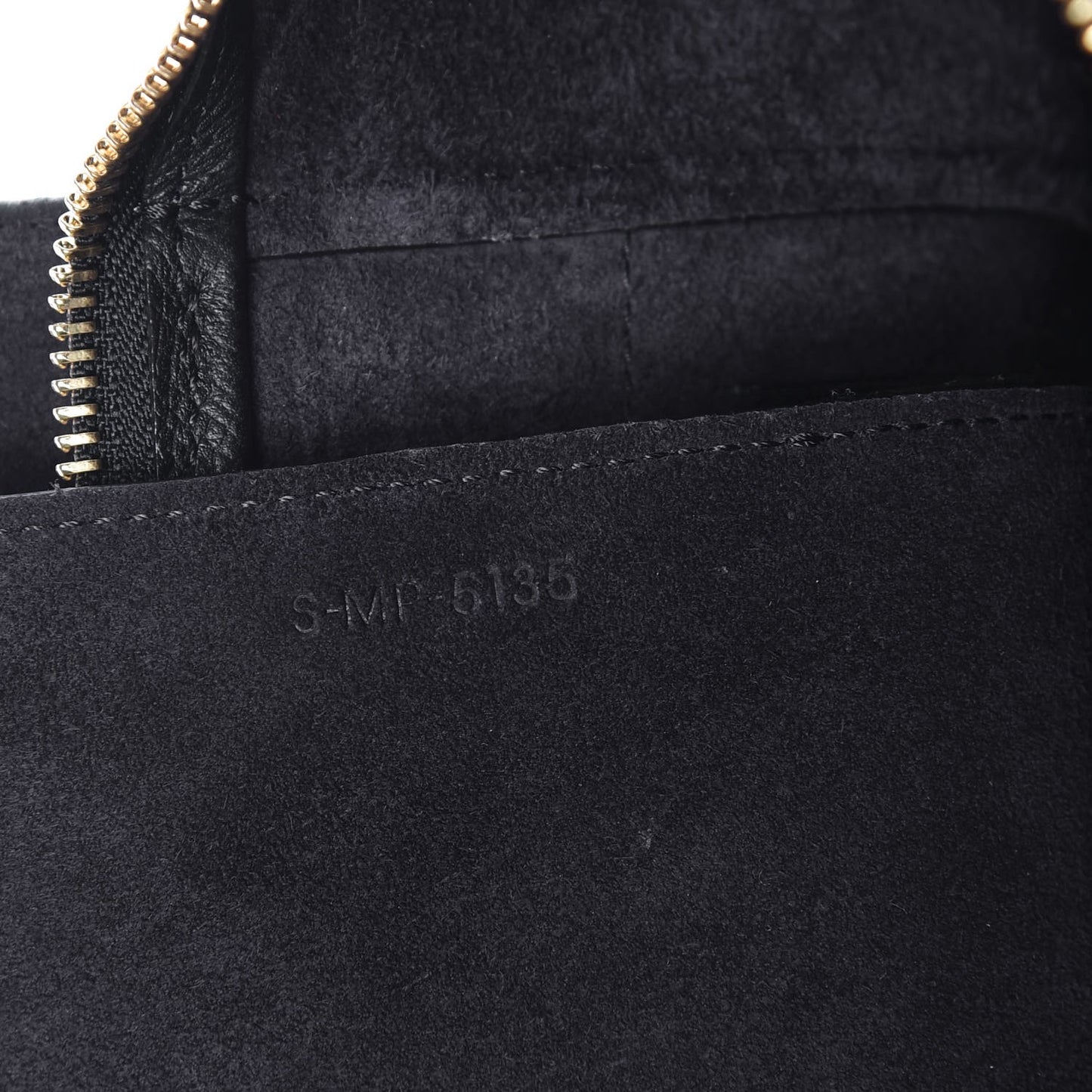 Baby Grained Calfskin Mini Belt Bag Black