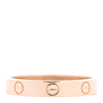 Cartier 18K Yellow Gold 3.5mm LOVE Wedding Band Ring 60 9.25 3 of 6