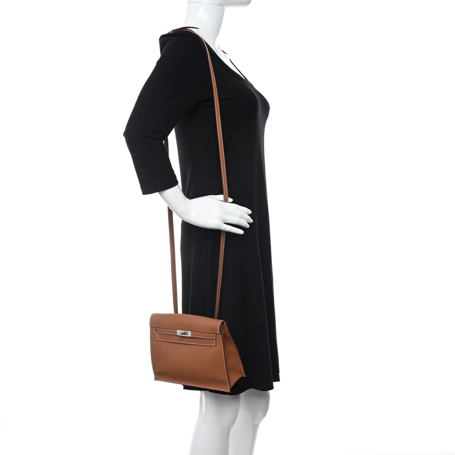 Hermes Swift Kelly Danse II Belt Bag Gold 2 of 11
