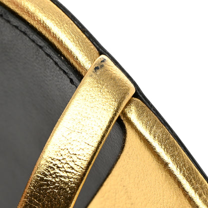 Saint Laurent Metallic Lambskin Opyum 110 Sandals 39 Oro 14 of 15