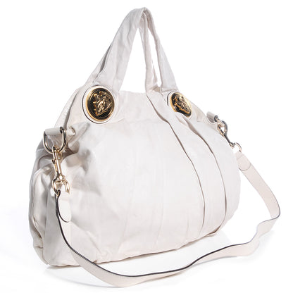 Gucci Leather Medium Hysteria Top Handle Bag White 3 of 7