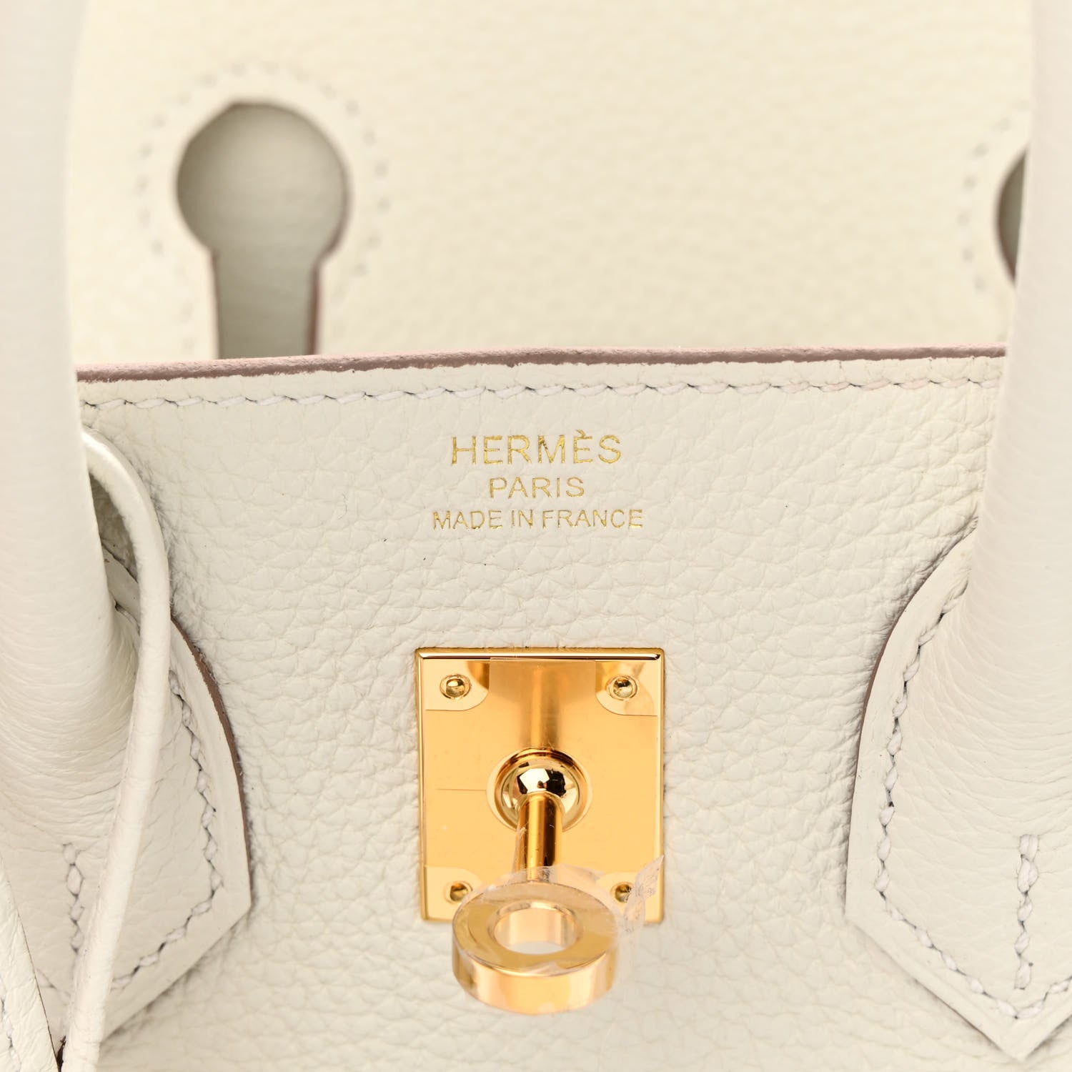 Hermes Togo Birkin 25 Mushroom 6 of 11