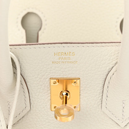 Hermes Togo Birkin 25 Mushroom 6 of 11