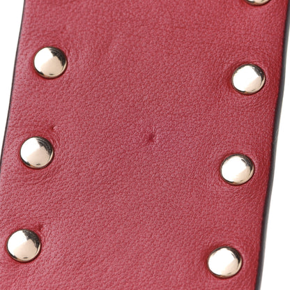Valentino Garavani Nappa Rockstud Spike Shoulder Strap Rosso Valentino 6 of 7