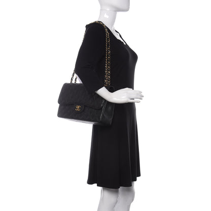 Chanel Caviar Quilted Jumbo Double Flap Black 2 of 11