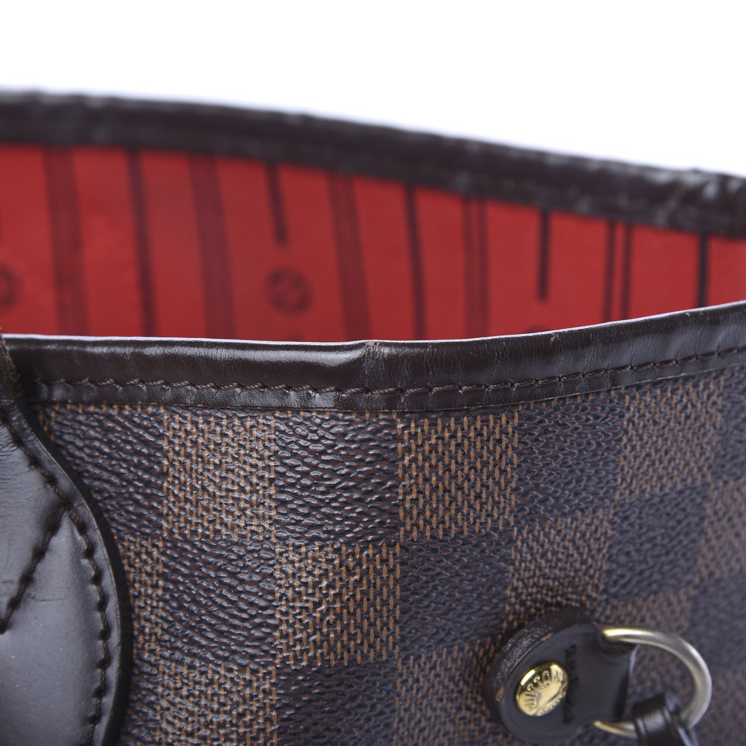 Louis Vuitton Damier Ebene Neverfull MM 24 of 24