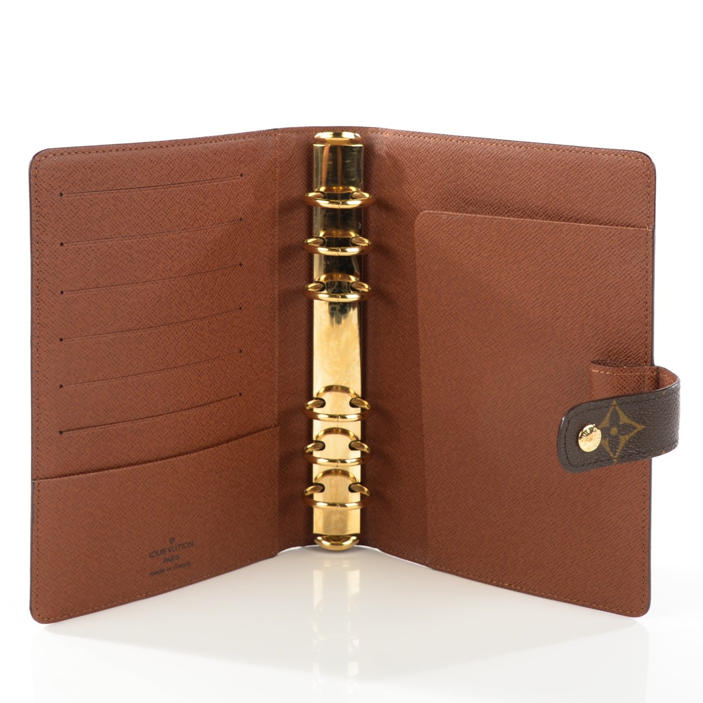 Monogram Medium Ring Agenda Cover