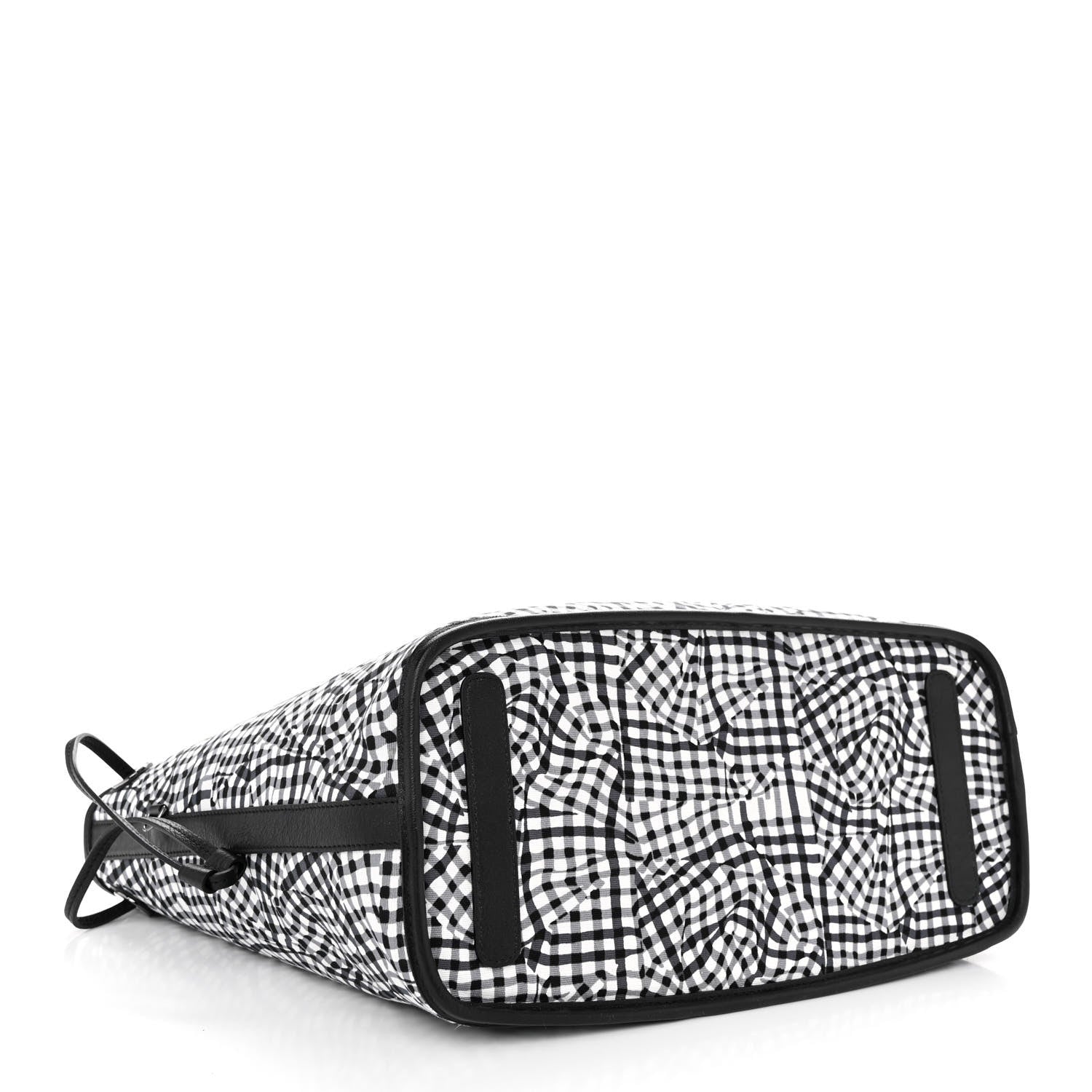 MCM Visetos Medium Liz Reversible Shopper Tote Black 8 of 16