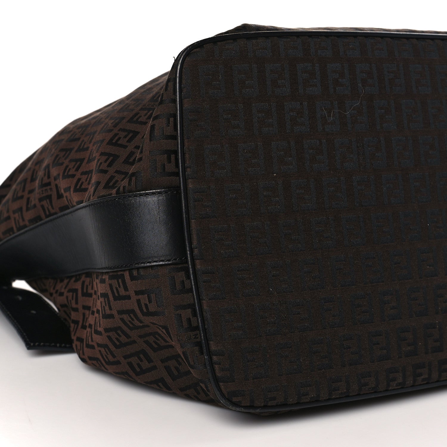 Fendi Zucchino Messenger Bag Tobacco 7 of 8