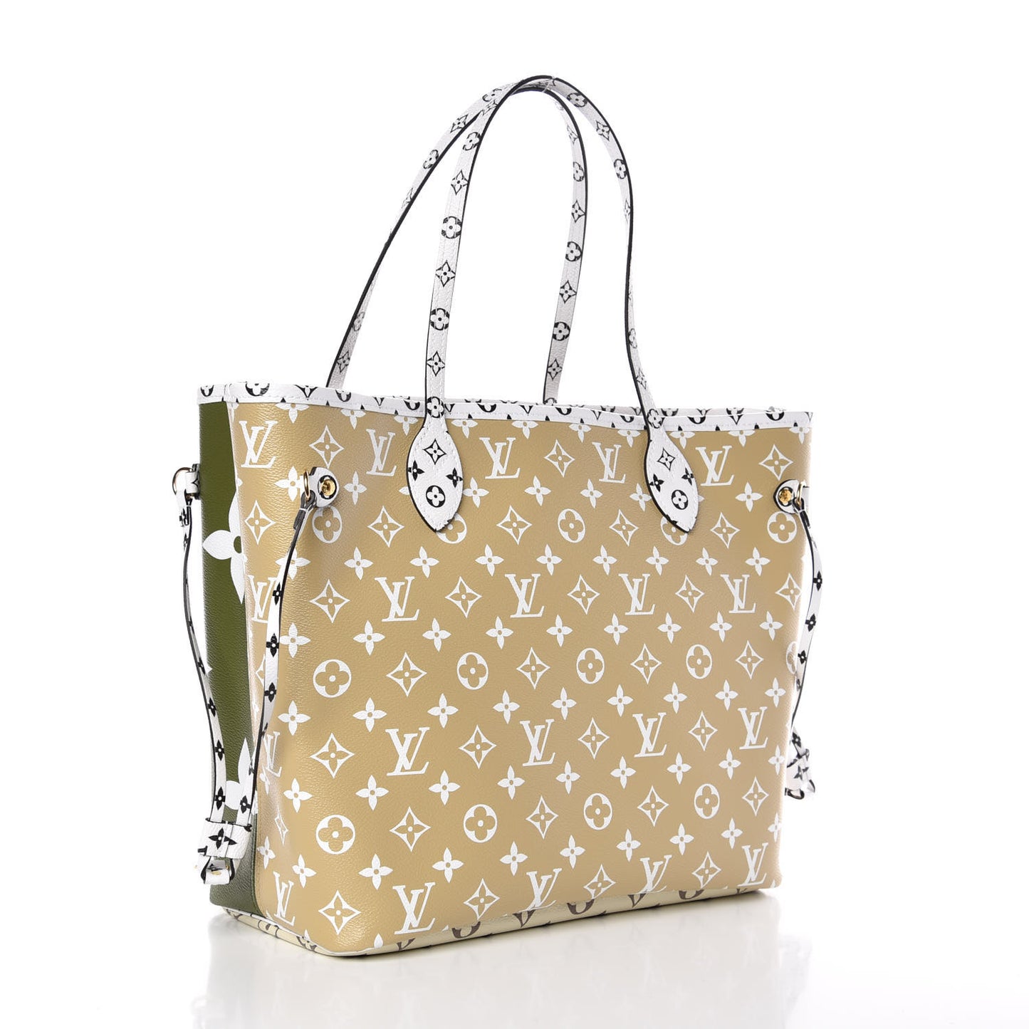 Monogram Giant Neverfull MM Kaki