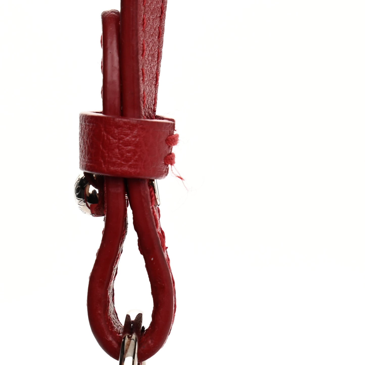 Calfskin Lockme II Chain Bag BB Rubis